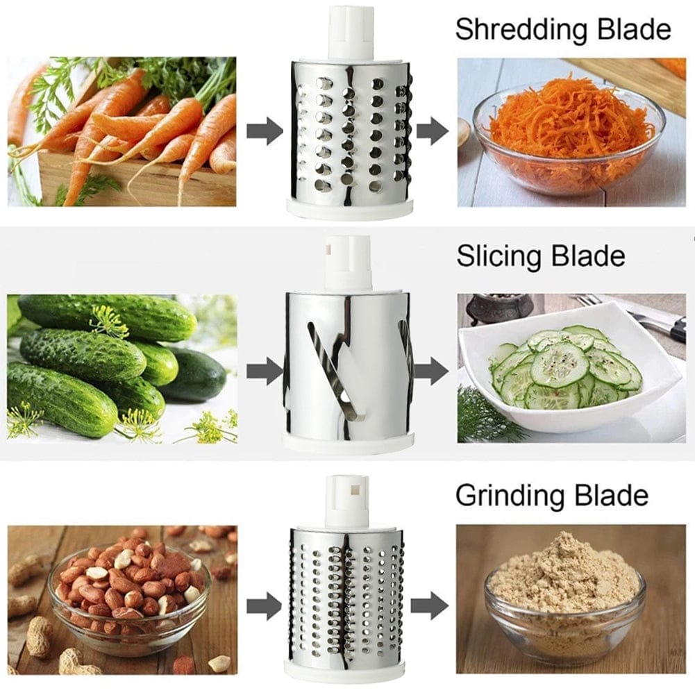 Manual Vegetable Cutter Slicer Multifunctional Round Slicer Gadget Multi-function Kitchen Gadget Food Processor Blender Cutter
