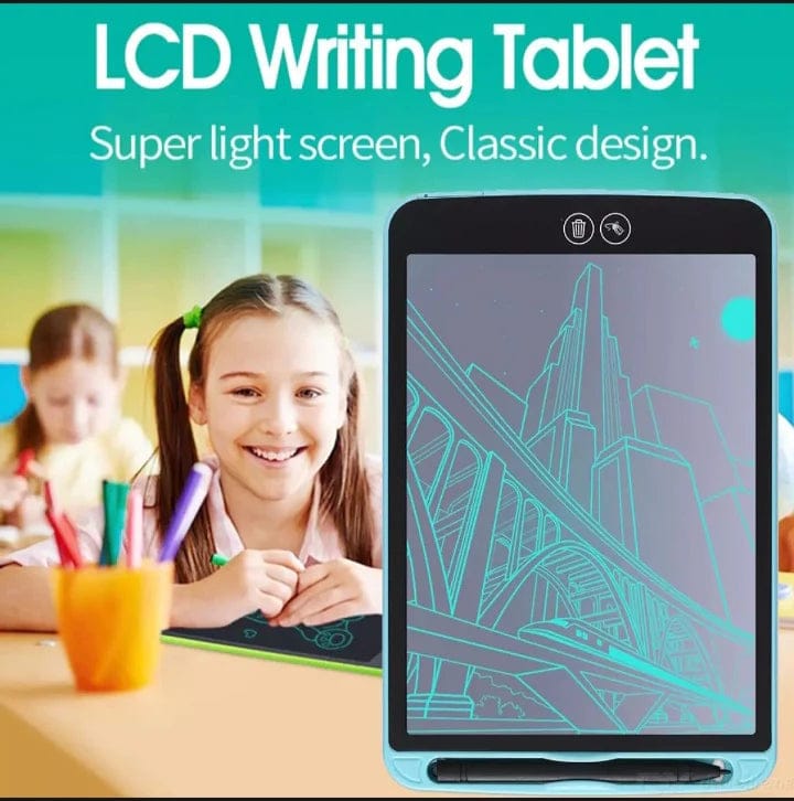 LCD WRITING PORTABLE DOODLE DRAWING TABLET PAD FOR KIDS & ADULTS - beautysweetie