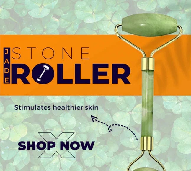 Facial Roller Massager With Jade Stone
